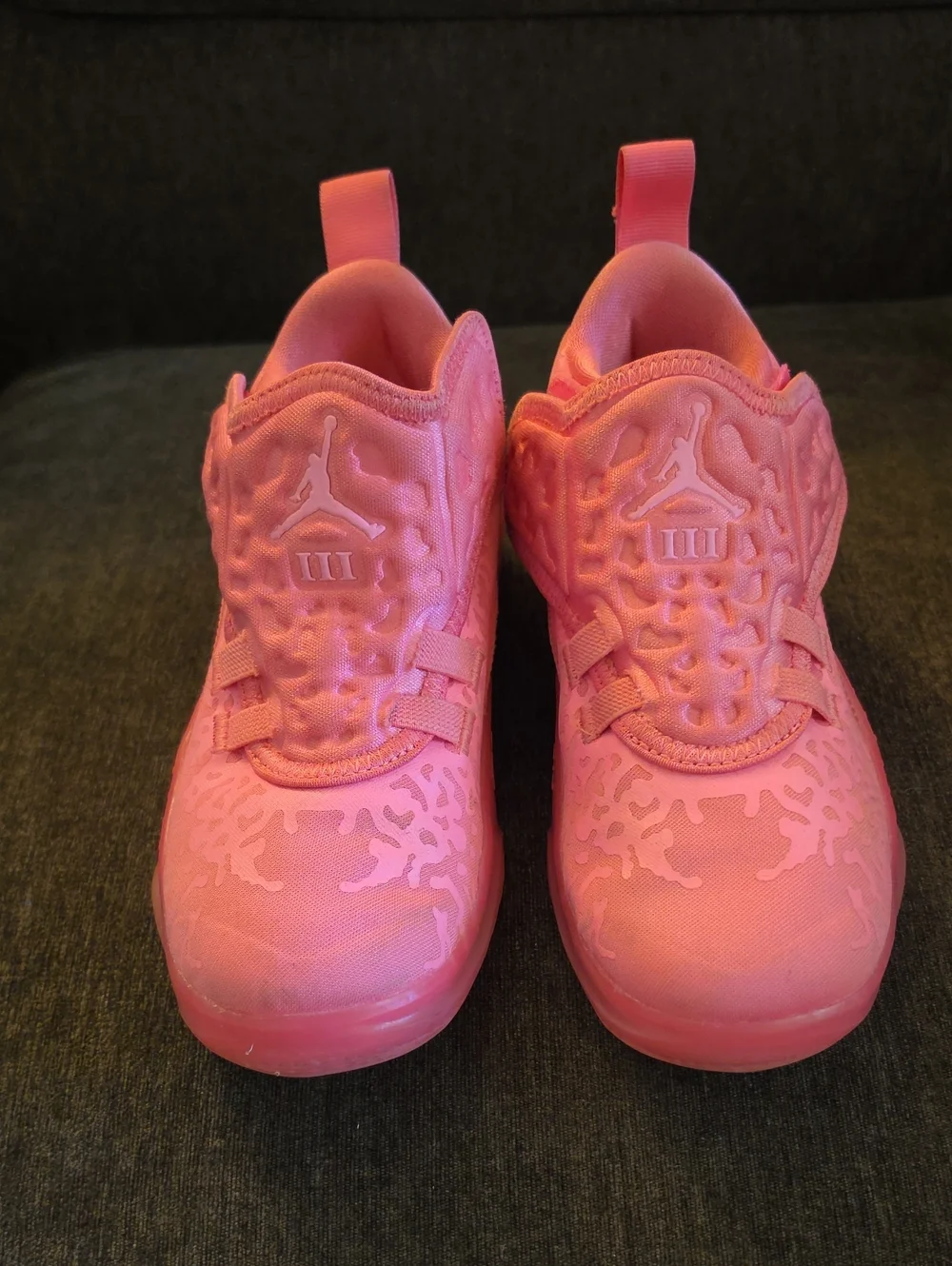 Jordan Zion 3 Kids' Pink Slip-On Sneakers